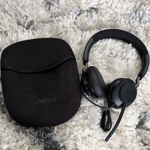 Jabra Black Wireless Headset with Case